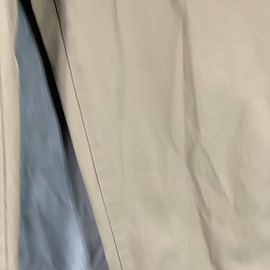 LANDS' END Men's Tan Traditional-Fit Straight-Leg Chino Pants SZ 31
