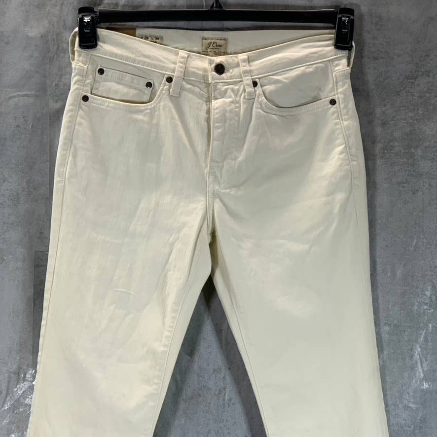 J.CREW Men's Beige 770 Garment Dye Stretch Straight-Fit Pants SZ 29X30