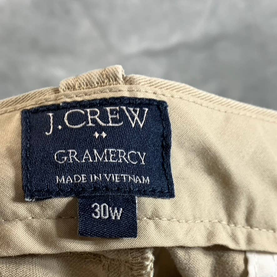 J.CREW Men's Tan Gramercy Shorts SZ 30