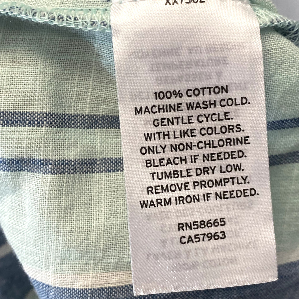 BP. Women's Green Yucca Emmy Stripe Boyfriend Elastic Waist Pajama Shorts SZ M