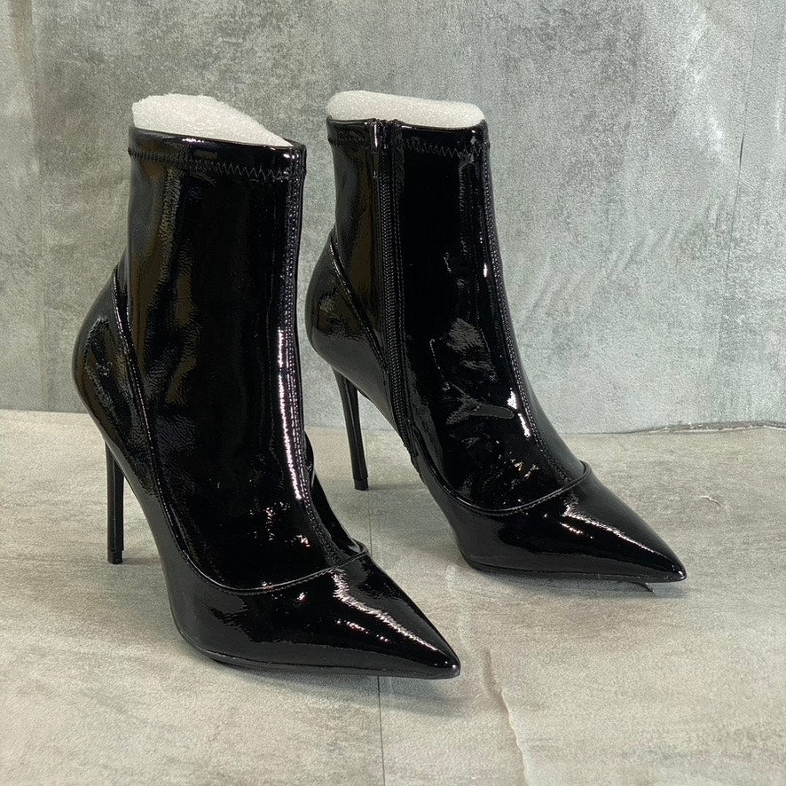 INC INTERNATIONAL CONCEPTS Women's Black Hallee Pointed-Toe Stiletto Booties SZ7