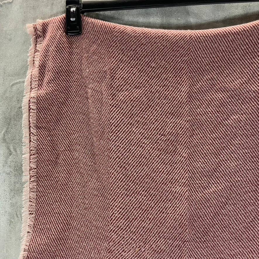 INC INTERNATIONAL CONCEPTS Women's Wine Two-Tone Shine Scarf SZ OS