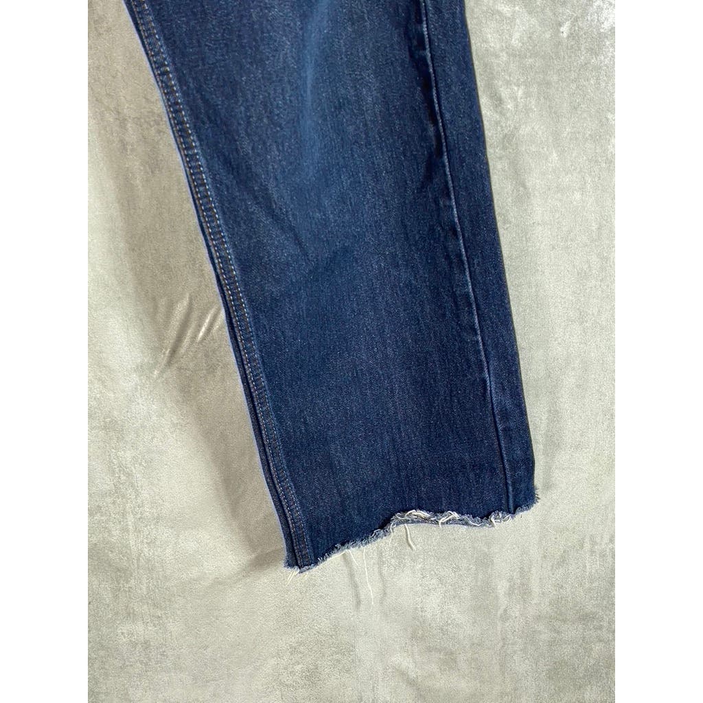 LEVI'S Men's Medium Wash 505 Regular-Fit Straight-Leg Denim Jeans SZ 34X30