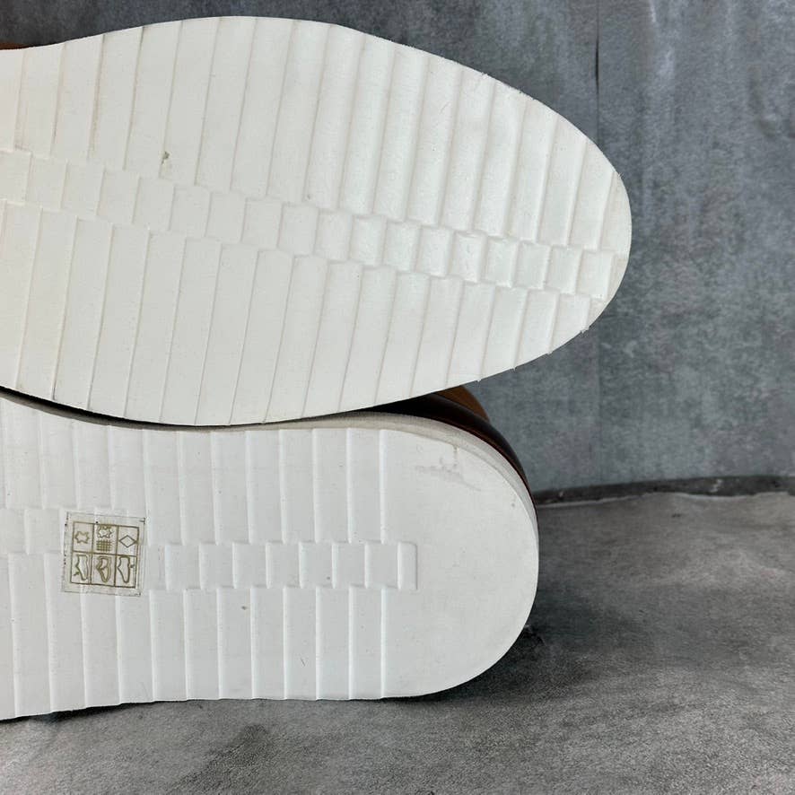 THOMAS & VINE Men's Cognac Keegan Tru Comfort Foam Lace-Up Chukka Boots SZ 12