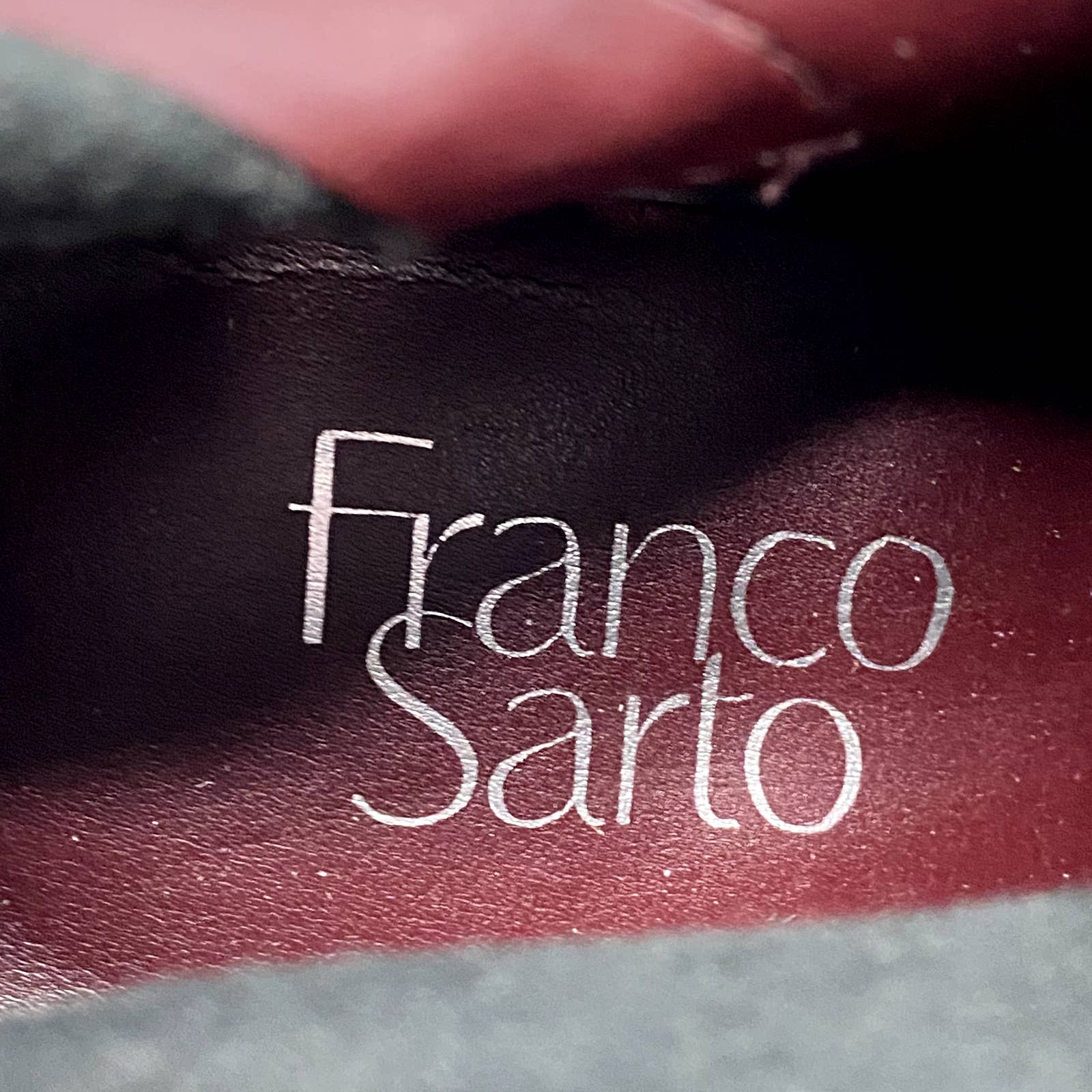 FRANCO SARTO Women's Clay Taupe Synthetic Avana Side-Zip Mid-Calf Booties SZ 8