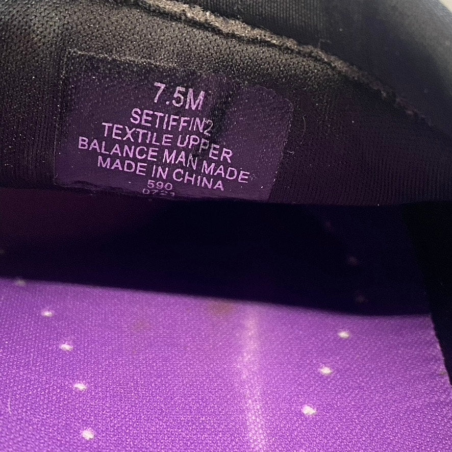 EASY SPIRIT Women's Black Tiffin Slip-On Water-Resistance Walking Shoes SZ 7.5