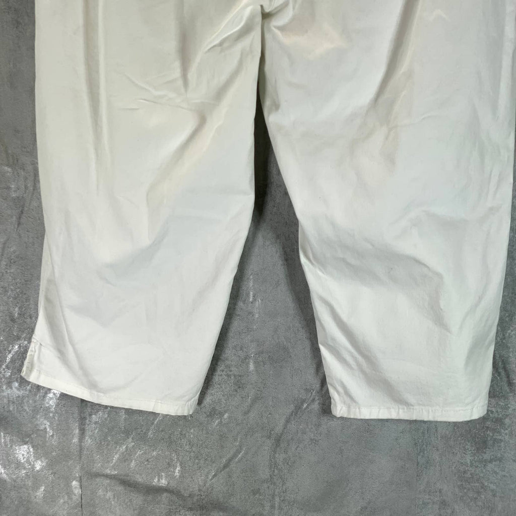 KAREN SCOTT Women's Bright White Mid-Rise Comfort-Waist Capri Pants SZ 18