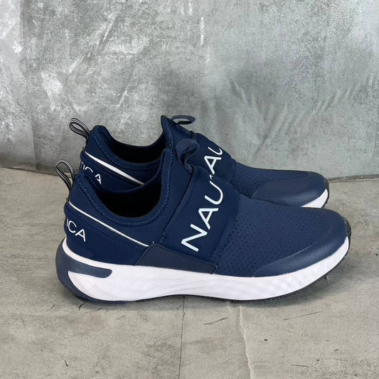 NAUTICA Men's Navy Zento Breathable Mesh Slip-On Sneaker SZ 7.5