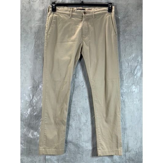 J.CREW Mercantile Men's Tan Slim-Fit Flex Chino Pants SZ 32X32