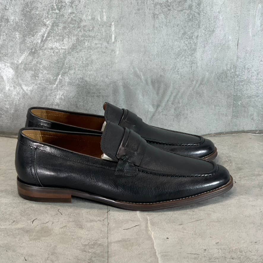 VINTAGE FOUNDRY CO. Men's Black Leather Rawson Slip-On Loafers SZ 9.5