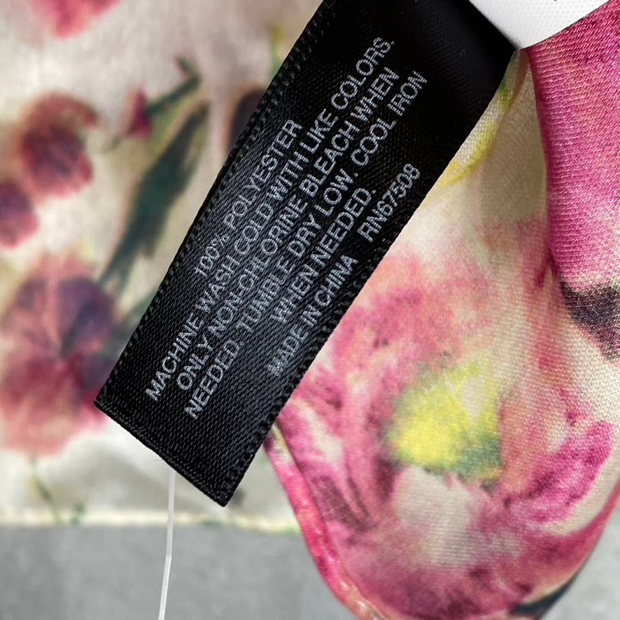 INC INTERNATIONAL CONCEPTS Women's Pink Floral-Print Wrap SZ OS