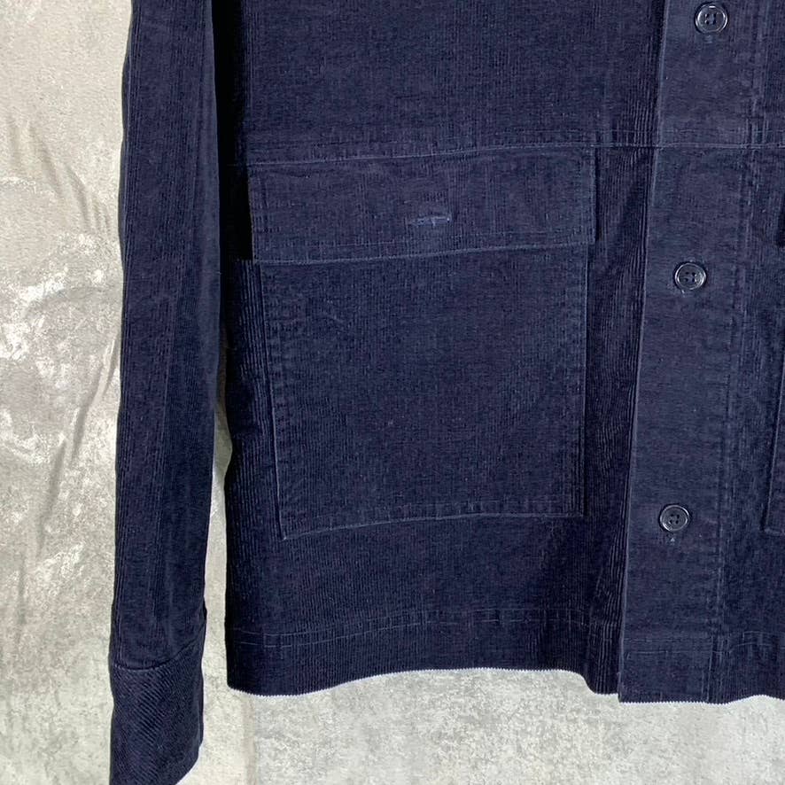 UNITED BY BLUE Men's Night Sky Organic Corduroy Button-Up Long Sleeve Jacket SZS