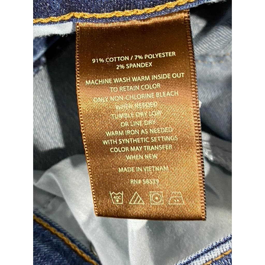 KUT FROM THE KLOTH Women's Dark Wash Blue Short Mia Toothpick Skinny Jean SZ 12S