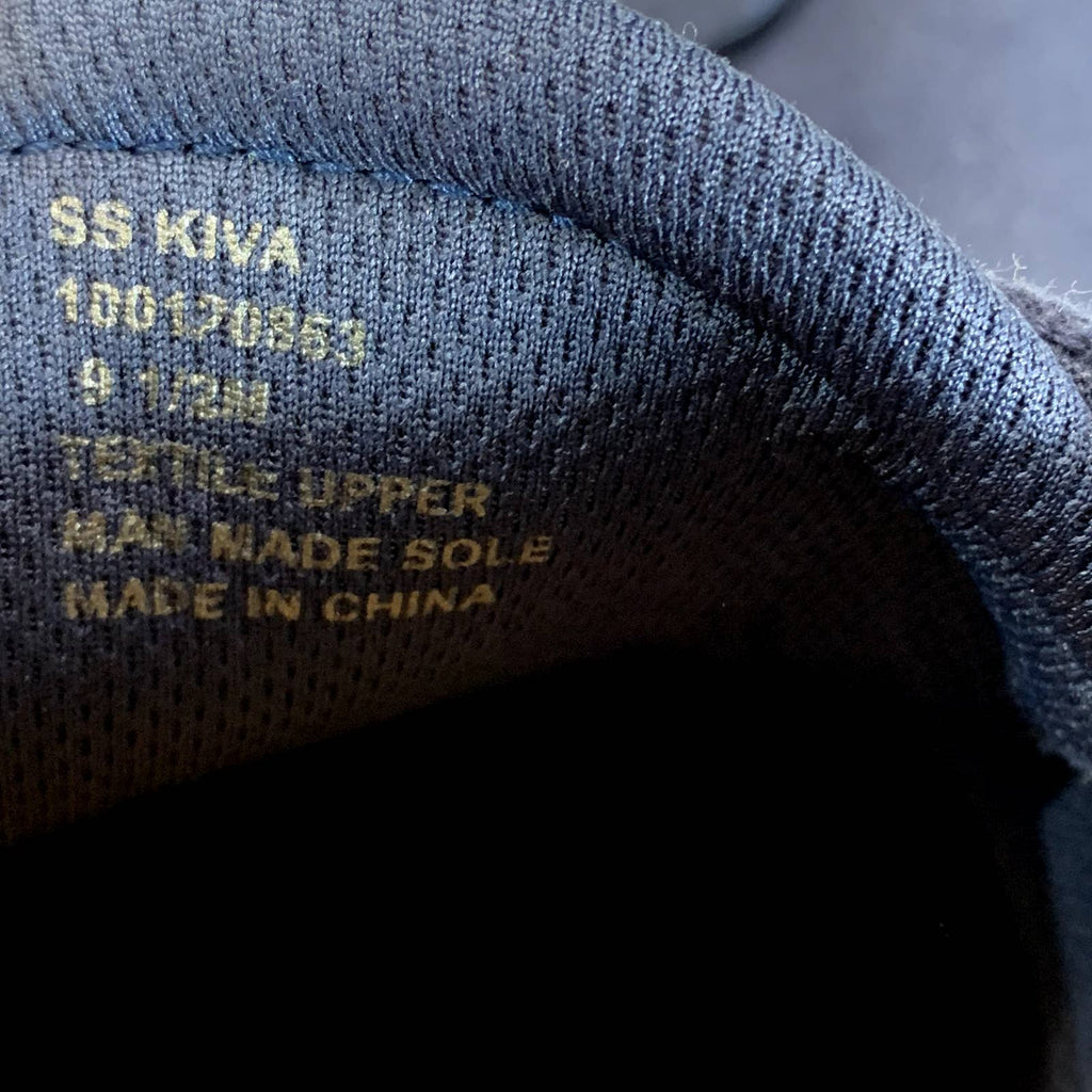 SUN+STONE Men's Navy Kiva Lace-Up Core Sneakers SZ 9.5