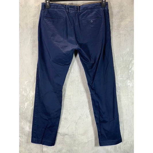 J.CREW Men's Navy 484 Slim-Fit Stretch Chino Pants SZ 34X30