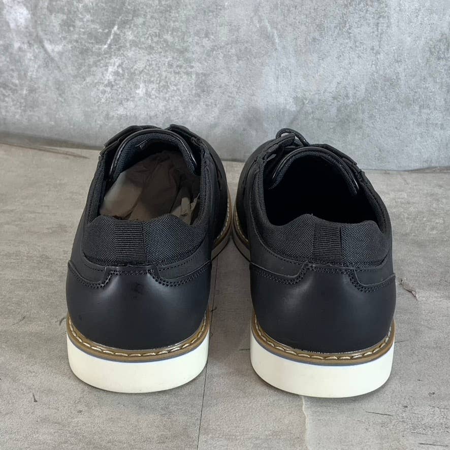 RESERVED FOOTWEAR NEW YORK Men's Black Vertigo Lace-Up Oxford Shoes SZ 9.5