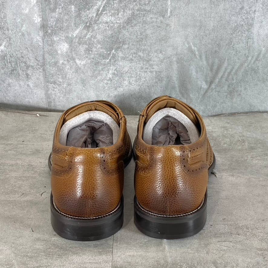THOMAS & VINE Men's Cognac Garland Tru Comfort Foam Oxford Dress Shoes SZ 13