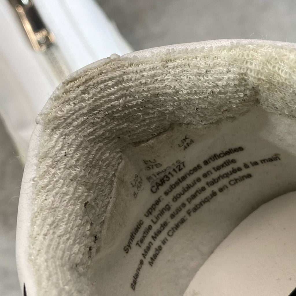 DKNY Women's White Caleb Logo Slip-On Zip-Up Sneakers SZ 6.5