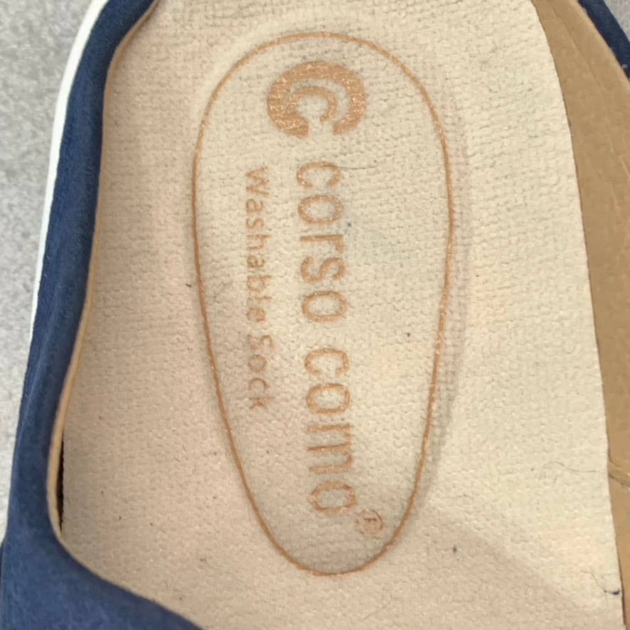 CC CORSO COMO Women's Peacoat Trena Platform Slip-On Mules SZ 7.5