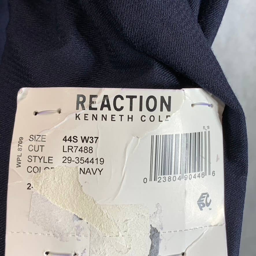 KENNETH COLE REACTION Men's Navy Short Techni-Cole Suit Jacket SZ 44S