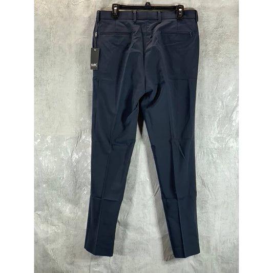 MICHAEL KORS Men's Navy Solid Modern-Fit Dress Pants SZ 34X32