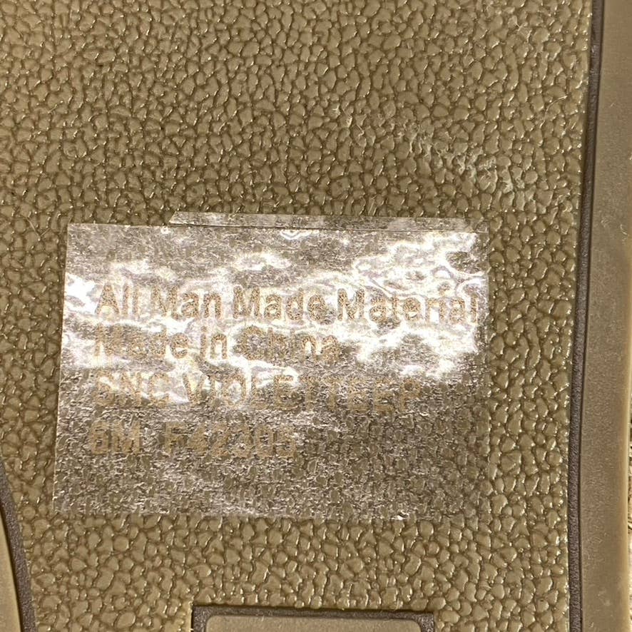 STYLE & CO Women's Black Smooth Violettee Slide Wedge Platform Sandals SZ 6