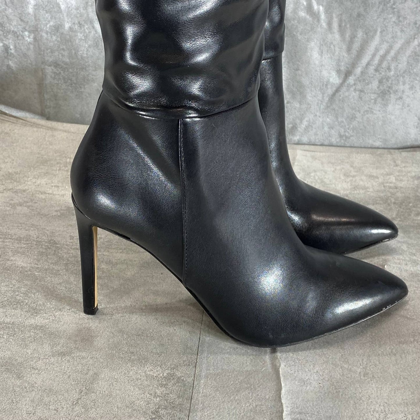 INC INTERNATIONAL CONCEPTS Women's Black Iyonna Over-The-Knee Slouch Boots SZ 6