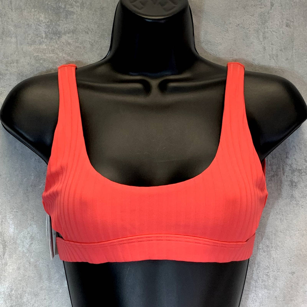 BOUND By BOND-EYE Women's Orange Cutout Pullover Bikini Top SZ XS