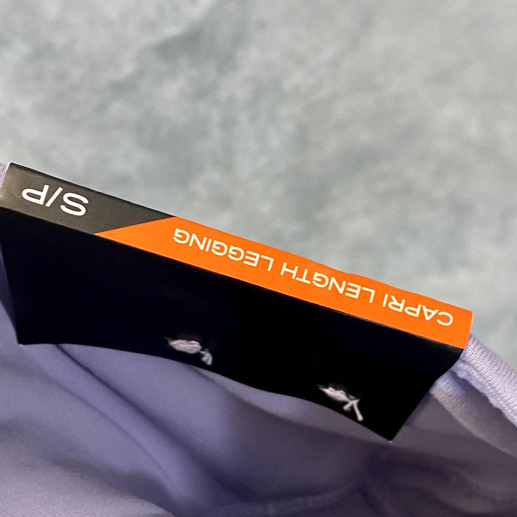 RBX Women's Lilac Dream High-Rise Stretch Pull-On Capri Leggings SZ S