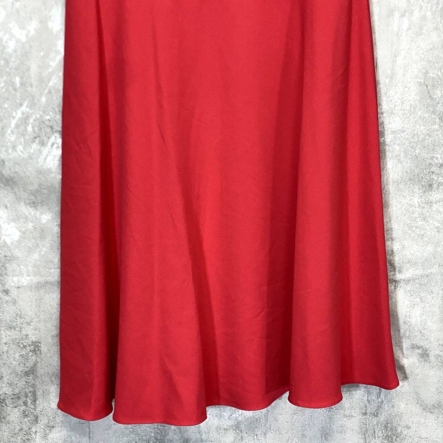 ELIZA J Women's Red Ruched Sleeveless Fit & Flare Knee Length Dress SZ 10