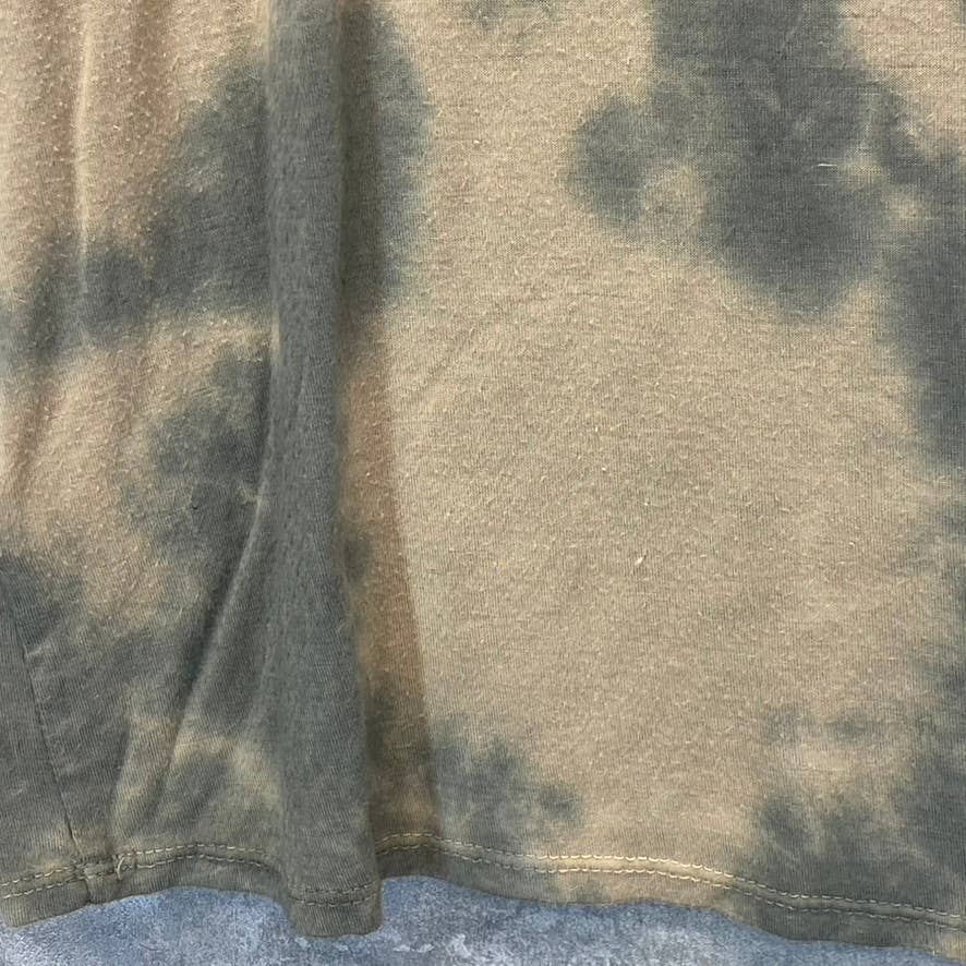WST CST Women's Taupe Tie-Dye Crewneck Short Sleeve T-Shirt SZ S