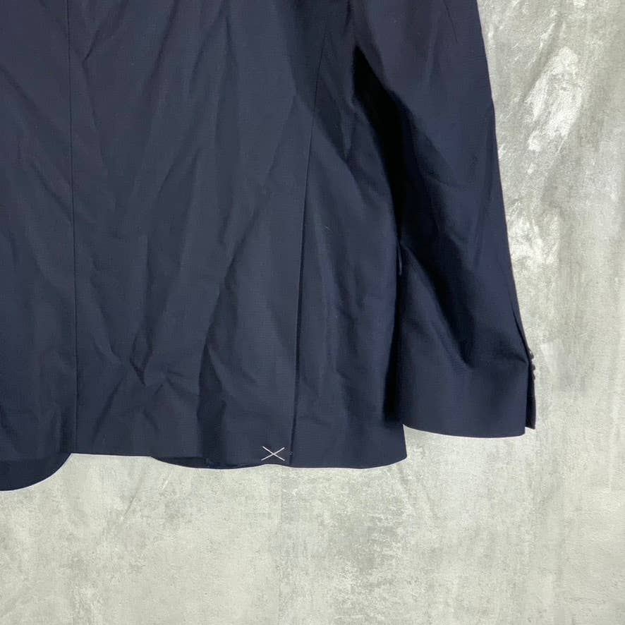 KENNETH COLE REACTION Men's Navy Short Techni-Cole Suit Jacket SZ 44S