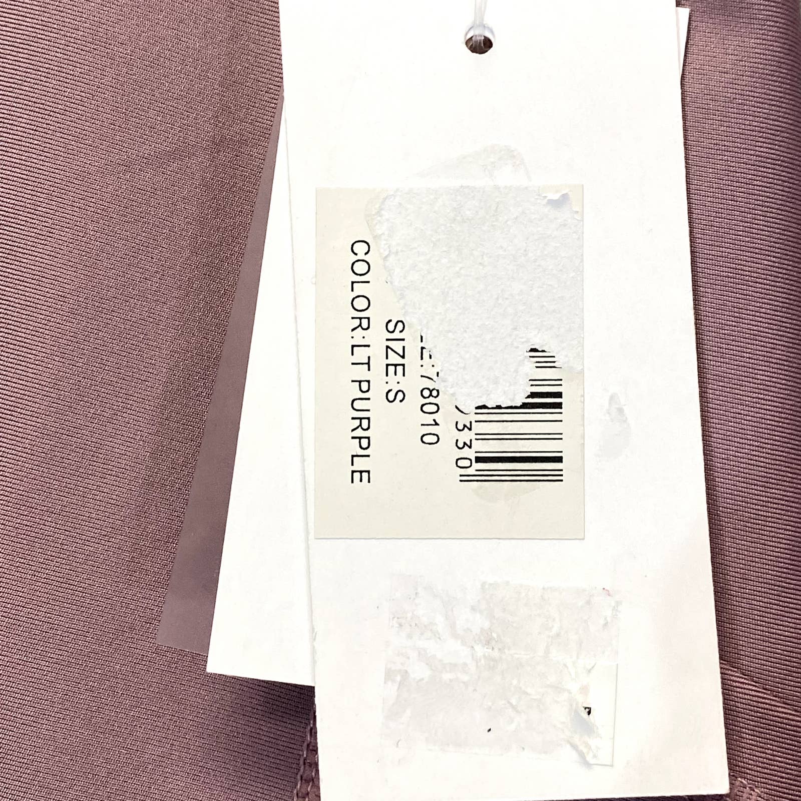 PRO-FIT Activewear Light Purple Ruched Breathable High-Waist Pull-On Leggings SZ S