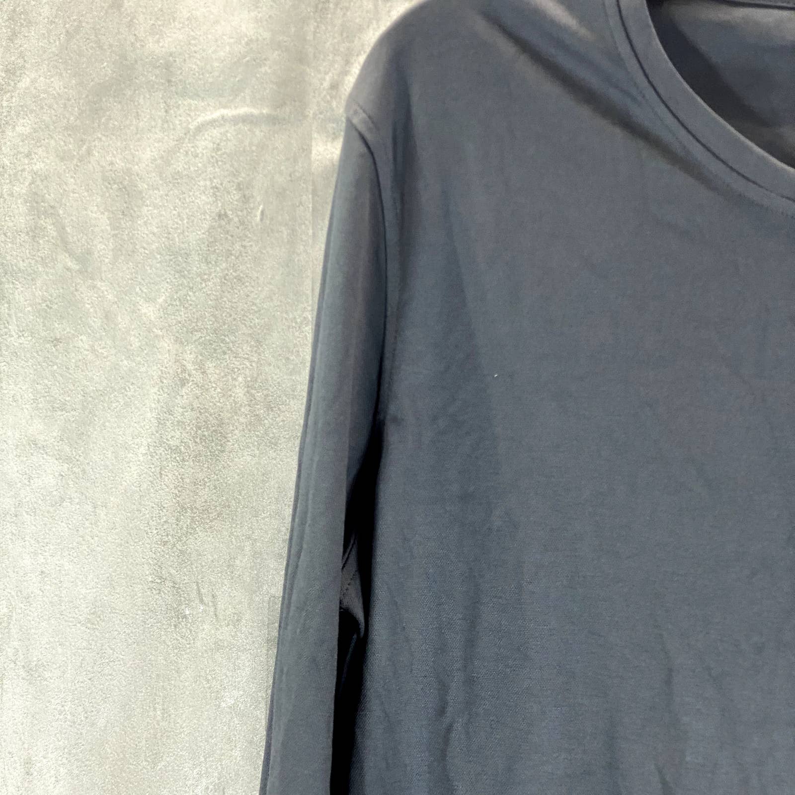 ALFANI Men's Dark Lead Regular-Fit Supima Cotton Crewneck T-Shirt SZ M