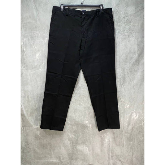 DOCKERS Black Classic Fit Stretch Easy Khaki Pants SZ 38X30