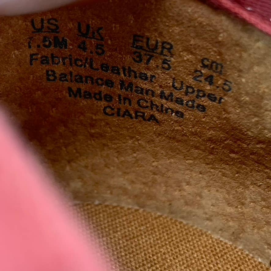 Zodiac Women's Rasberry Ciara Round-Toe Slip-On Low Platform Sneakers SZ 7.5