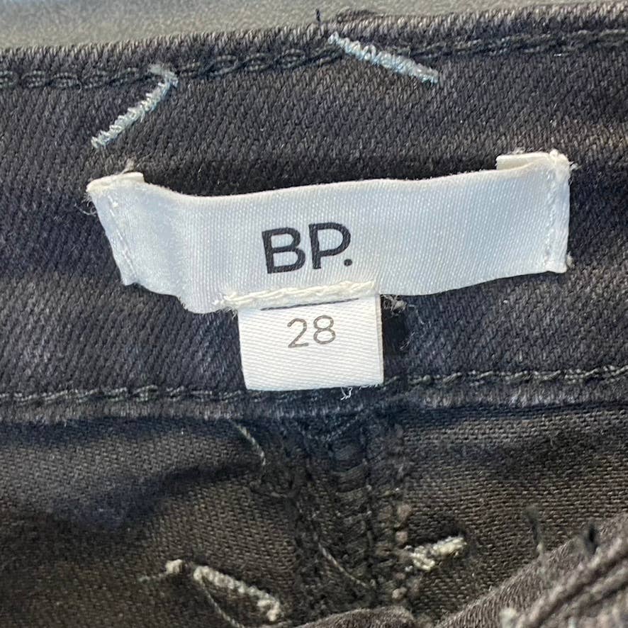 BP. Women's Black Wash High-Rise Skinny Distressed Jeans SZ 28