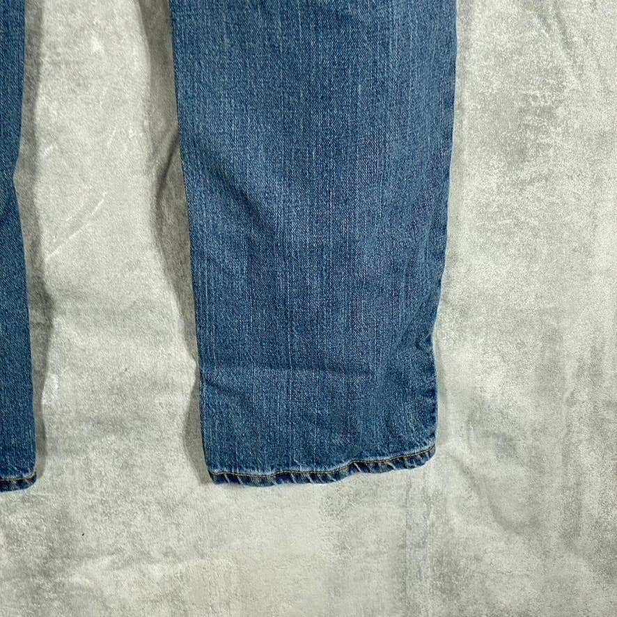 TOMMY JEANS Men's Light Wash Straight-Fit Stretch Jeans SZ 34X32