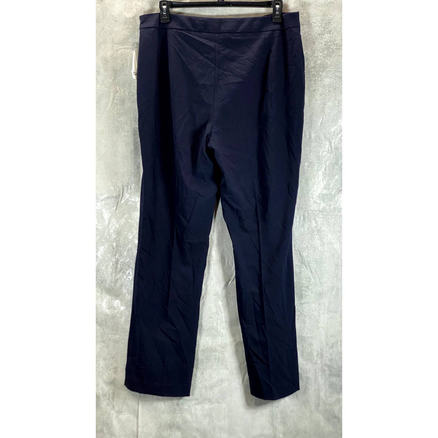 BAR III Women's Bar Navy High-Rise Button-Detail Pull-On Sailor Pants SZ 16