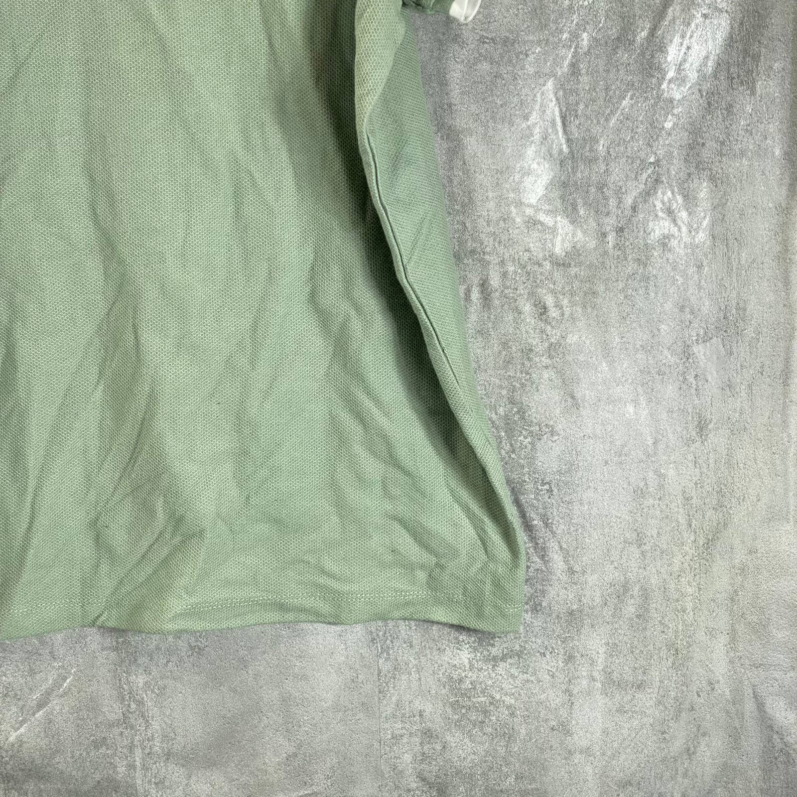 ALFANI Men's Gray Sage Regular-Fit Tipped 2-Button Short-Sleeve Polo Shirt SZ2XL