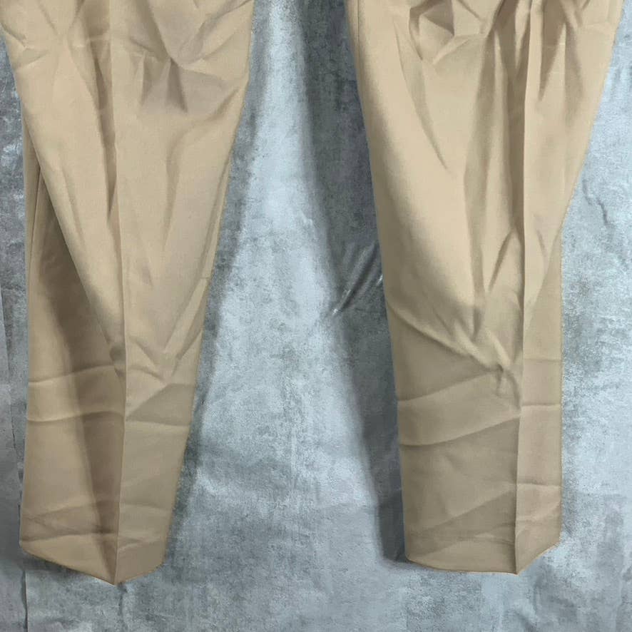 DOCKERS Men's Khaki Slim-Fit Performance Stretch Flat Front Dress Pants SZ 40X30