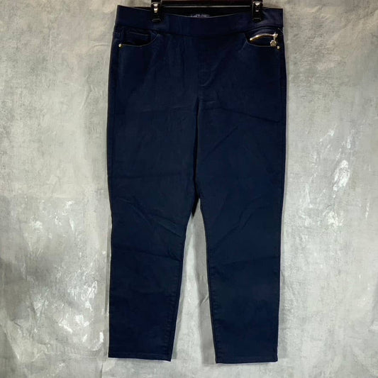 TOMMY HILFIGER Women's Sky Captain Mid-Rise Skinny Jeans SZ 16