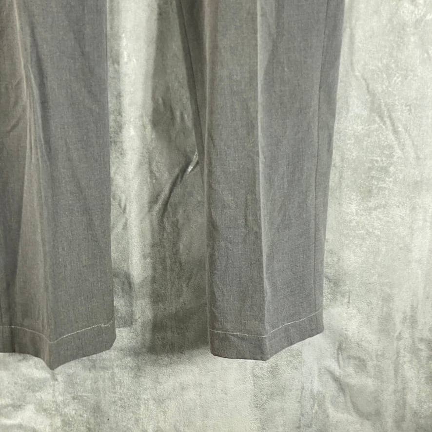 INC INTERNATIONAL CONCEPTS Men's Pure Grey Solid Slim-Fit Suit Pants SZ 34X32