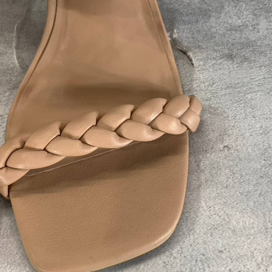 DOLCE VITA Women's Cafe Stella Nairi Braided Square-Toe Slide Sandals SZ 10