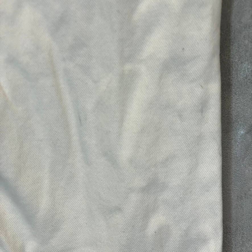 AFRM Women's White Luisa Distressed High-Rise Ankle Crop Skinny Denim Jeans SZ27