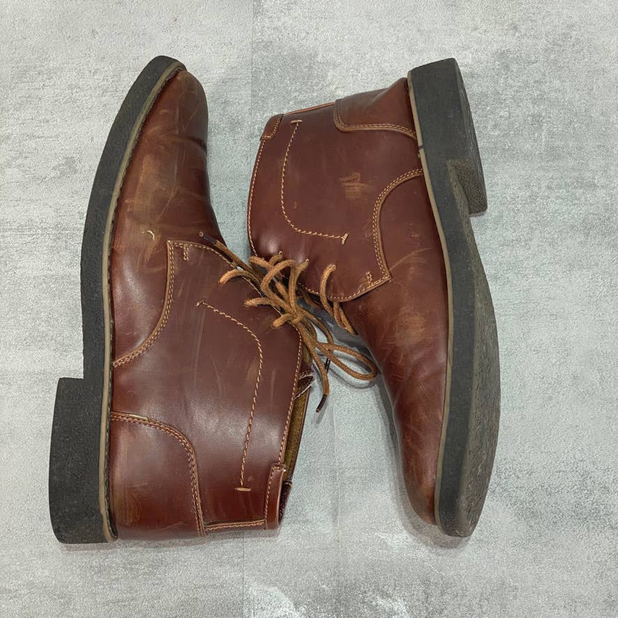 DEER STAGS Brown Bangor Dress Casual Comfort Chukka Boots SZ 9