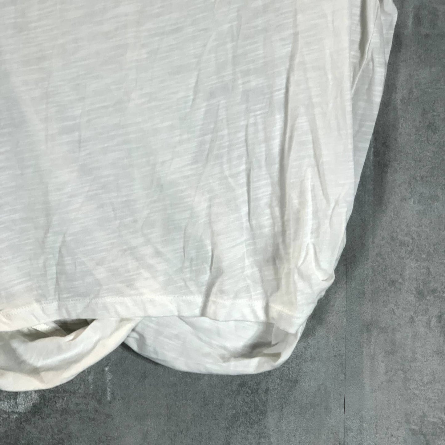 SANCTUARY Women's White Highstreet Wrap-Detail Crewneck Short Sleeve Tee SZ XL