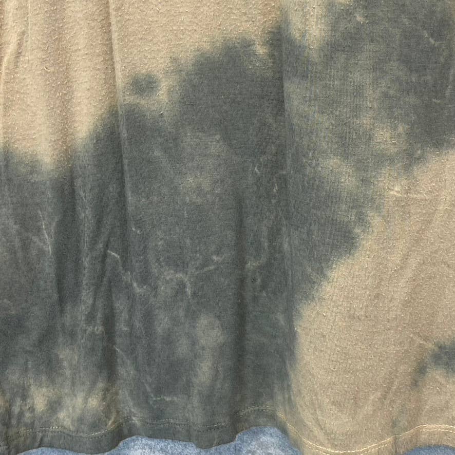 WST CST Women's Taupe Tie-Dye Crewneck Short Sleeve T-Shirt SZ L