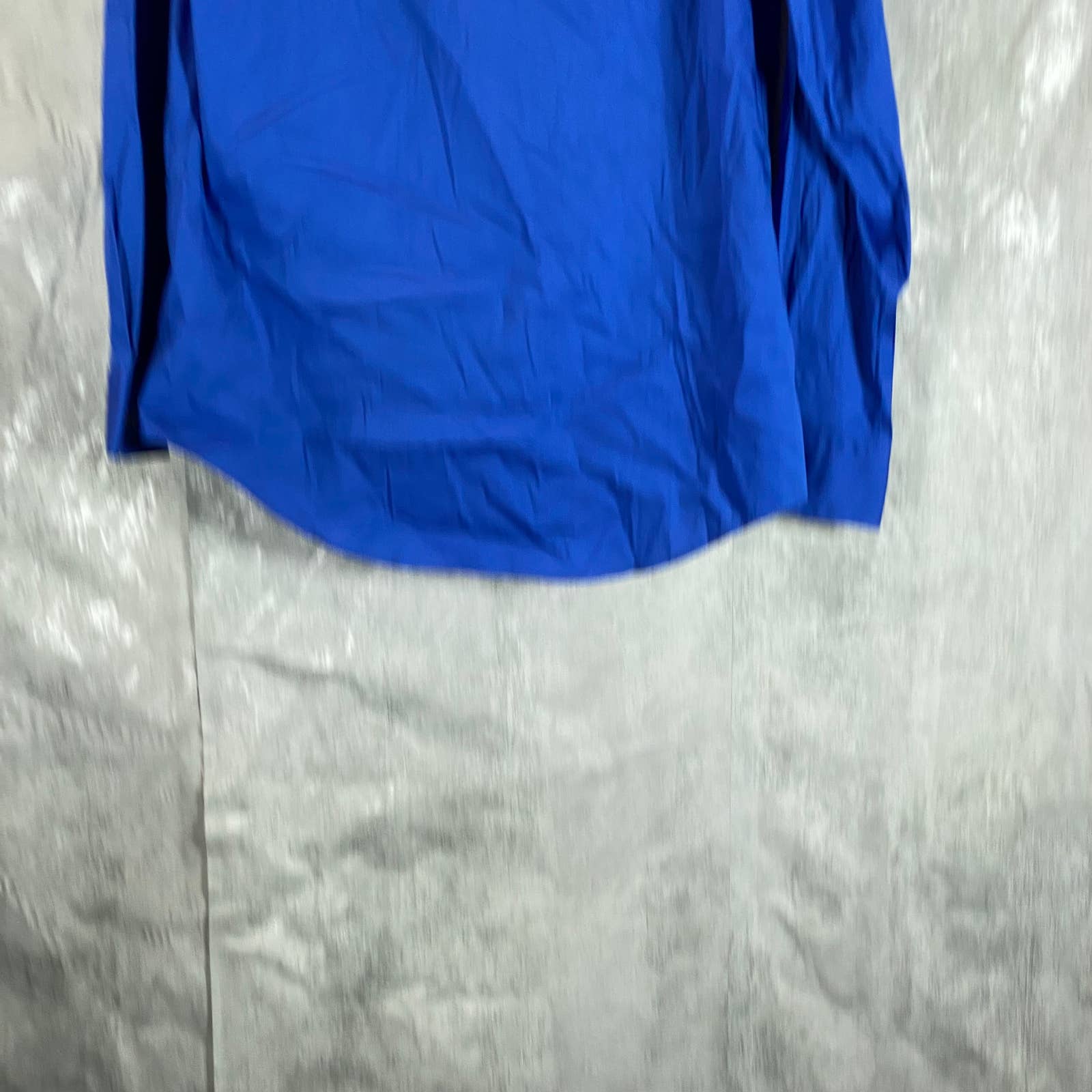 ALFANI Men's Cobalt Slim-Fit Performance Stretch Solid Button-Up Dress Shirt SZM