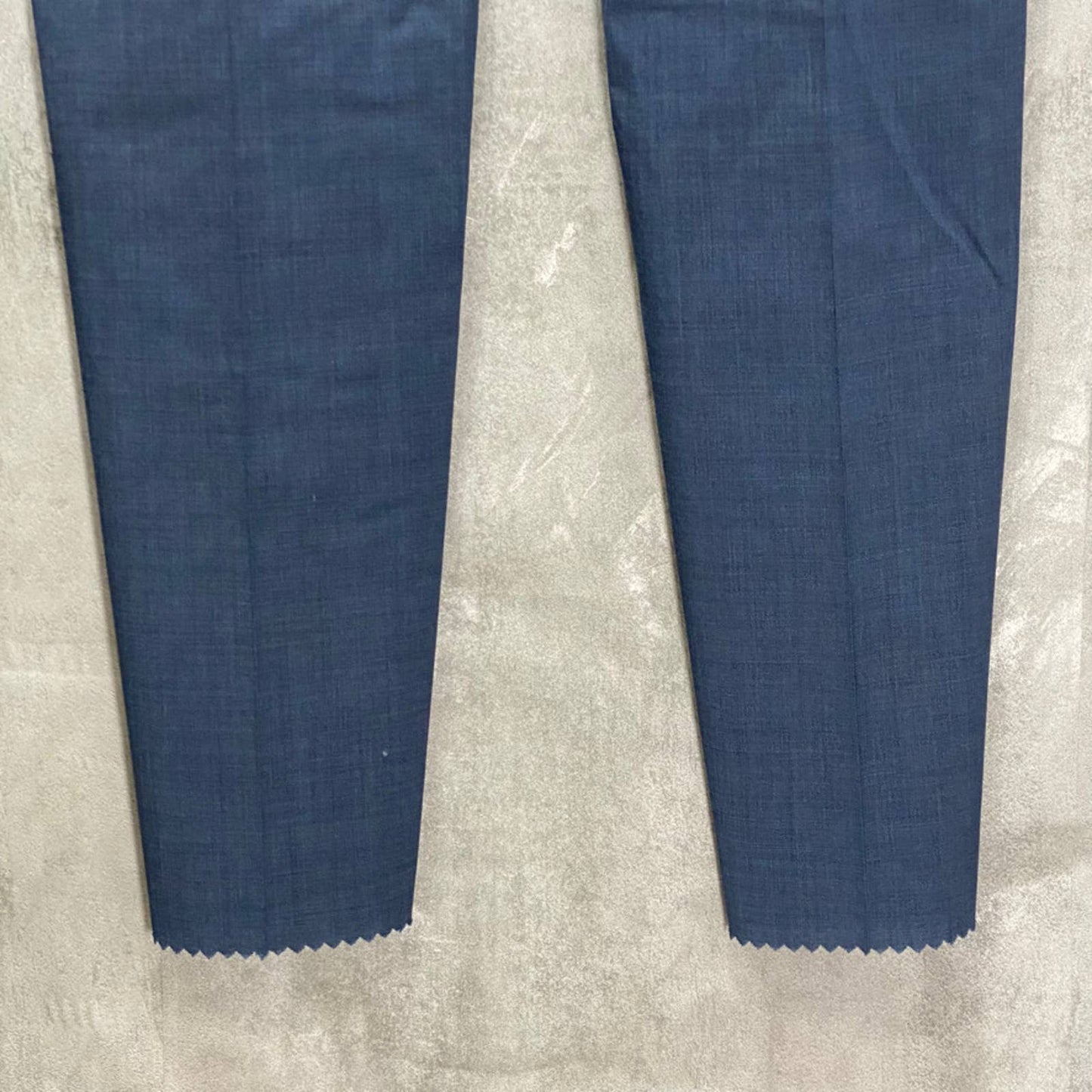 BOSS HUGO BOSS Pastel Blue Unhemmed Wool Blend Regular-Fit Dress Pants SZ 34R